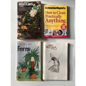 Handbook of Ferns, Houseplants, Bird Watchers & How to Clean Anything Books